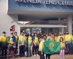 Natação: Clube Brilhante Sicredi participou  do 1º Festival Interclubes em Santa Maria